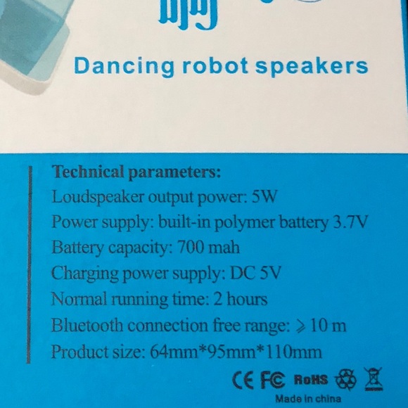 New Dancing Robot Speaker - Picture 7 of 7